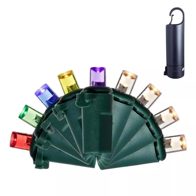 Celebrations Platinum LED Micro/5mm Multicolored/Warm White 50 ct