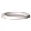 Eco-Products 2 oz Vanguard Sugarcane Portion Cup Lid - White (2500/Carton)