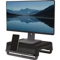 Fellowes Mfg Co. 13.94 in. x 11.97 in. x 3.25 in. to 6 in. Supports 33 lbs. Breyta Monitor Stand - Black