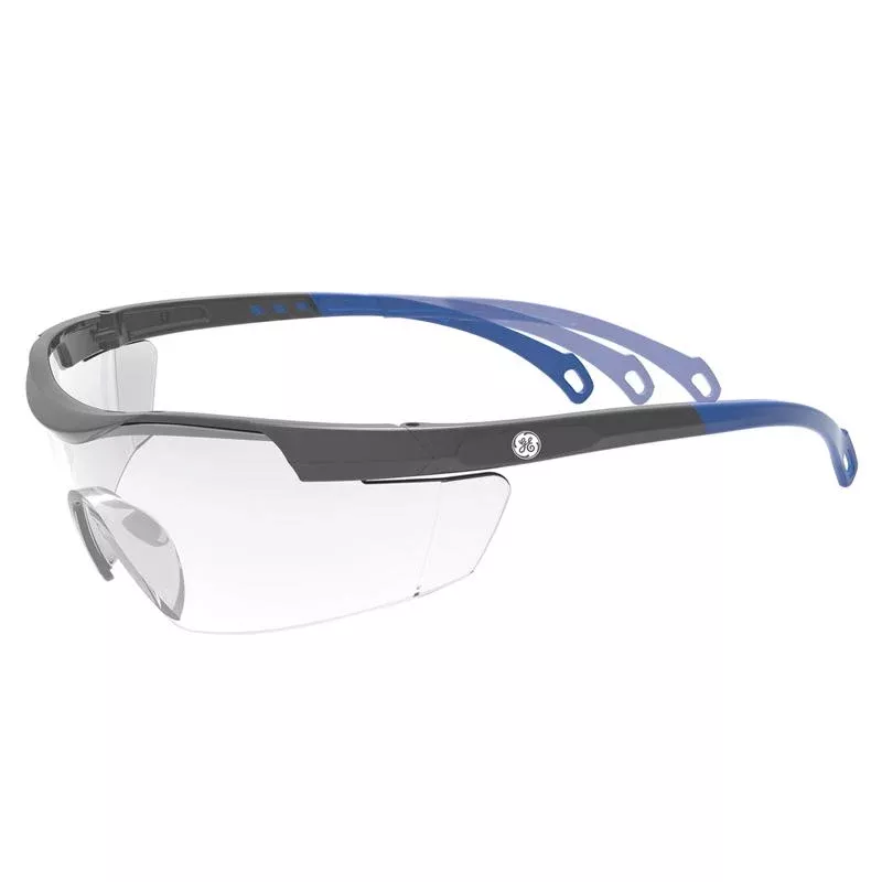 General Electric 01 Series Impact-Resistant Safety Glasses Clear Lens