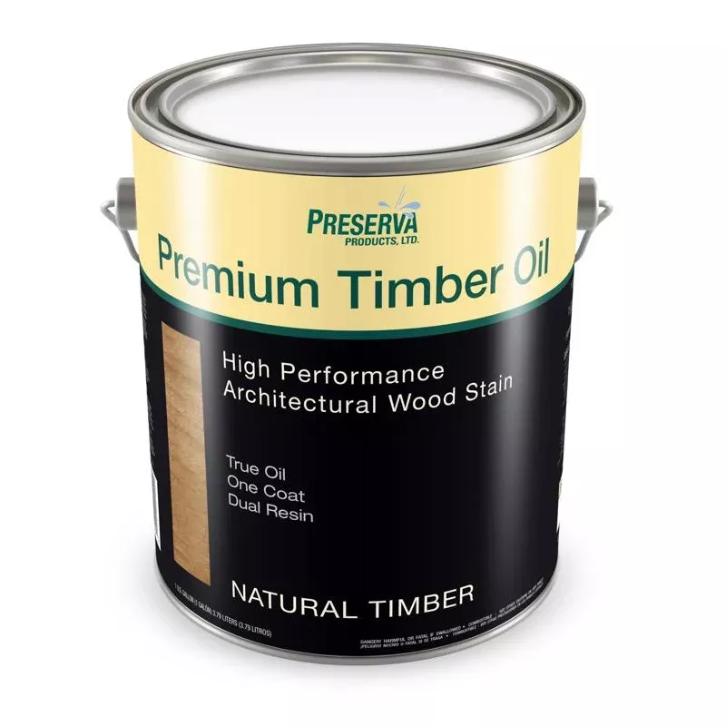 Preserva Wood Premium Transparent Matte Natural Timber Oil-Based Alkyd
