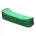 Rubbermaid Commercial 18.5 in. x 5.5 in. Microfiber Dust Pad - Green (12/Carton)