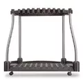 Rubbermaid FastTrack Garage Tool Tower Rack Plastic Holds Up to 40 Tools 38-in x 20.5-in x 34.4-in Black